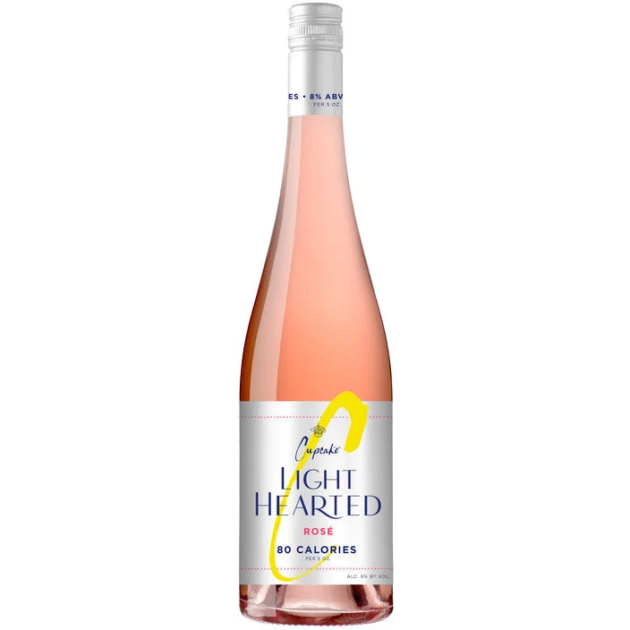 Cupcake Rose Wine Light Hearted California