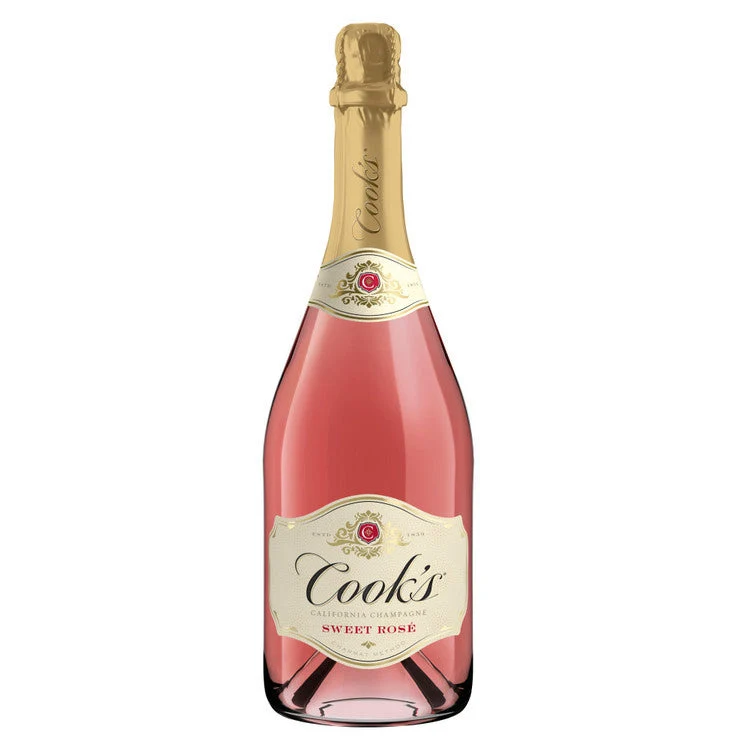 Cook'S Sparkling Sweet Rose Champagne California
