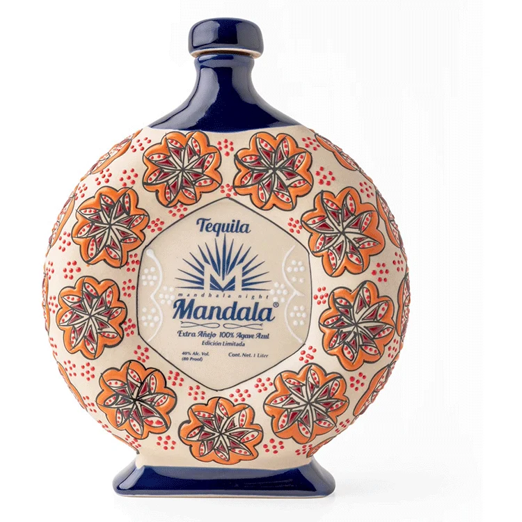 Mandala Extra Anejo Tequila Ceramic 1L