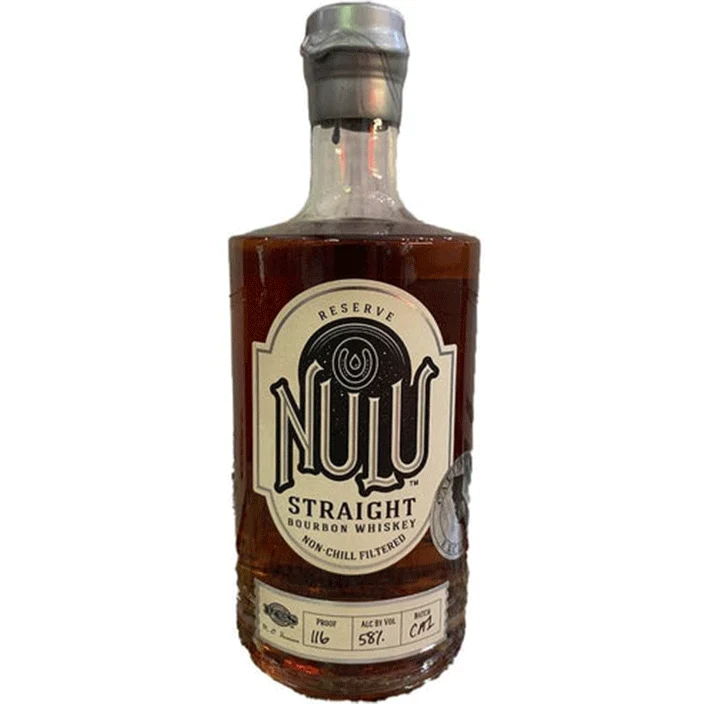 Nulu Reserve Straight Bourbon Whiskey California Exclusive