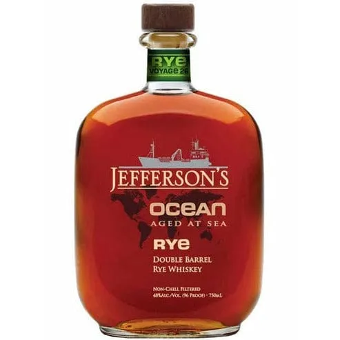 Jefferson's Ocean Aged At Sea Double Barrel Rye Whiskey