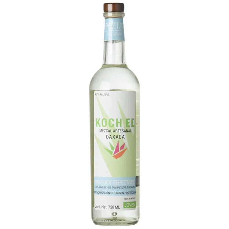 Koch El Mezcal Artesanal Joven Maguey Tepeztate De San Baltazar Guelavila 94