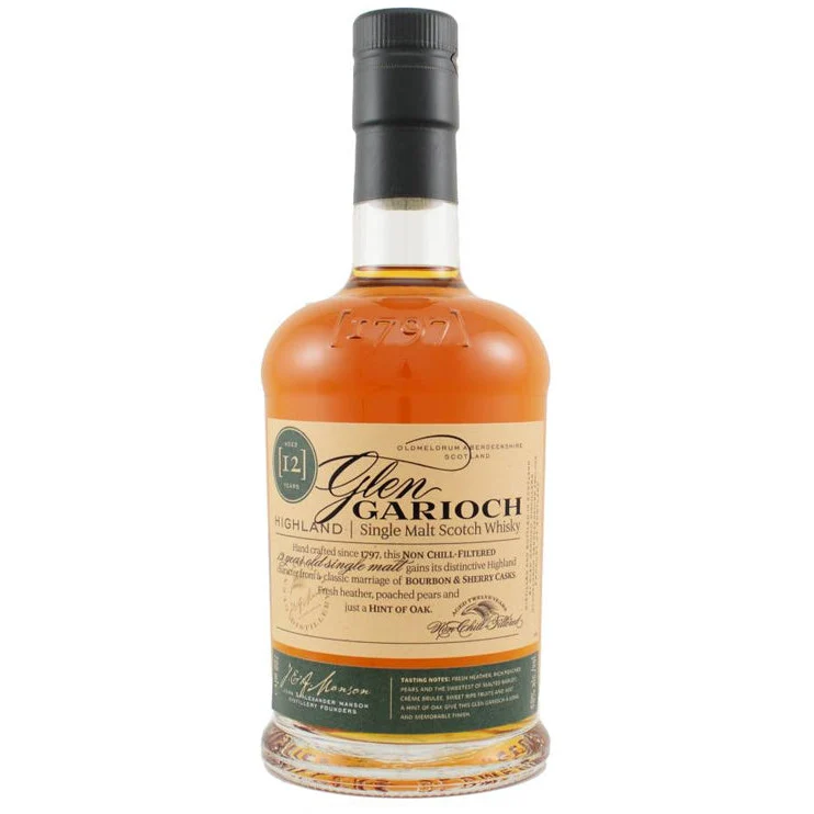 Glen Garioch 12 Year Old Highland Single Malt Scotch Whisky 750 ml