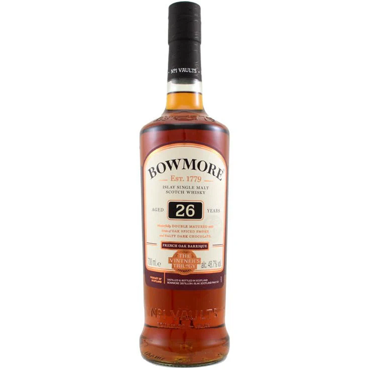 Bowmore Single Malt Scotch The Vintner's Trilogy French Oak Barriques 26 Yr