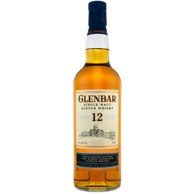 Glenbar 12 Year Old Single Malt Scotch