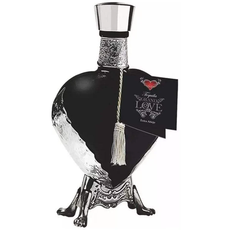 Grand Love Black Heart Anejo Tequila