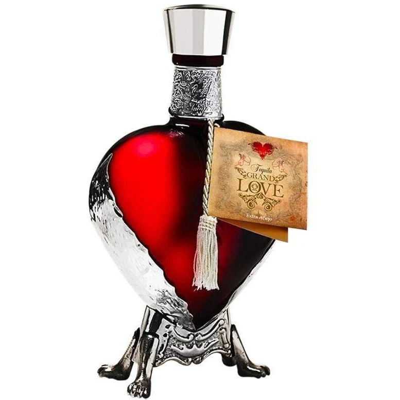 Grand Love Red Heart Reposado Tequila 750ml