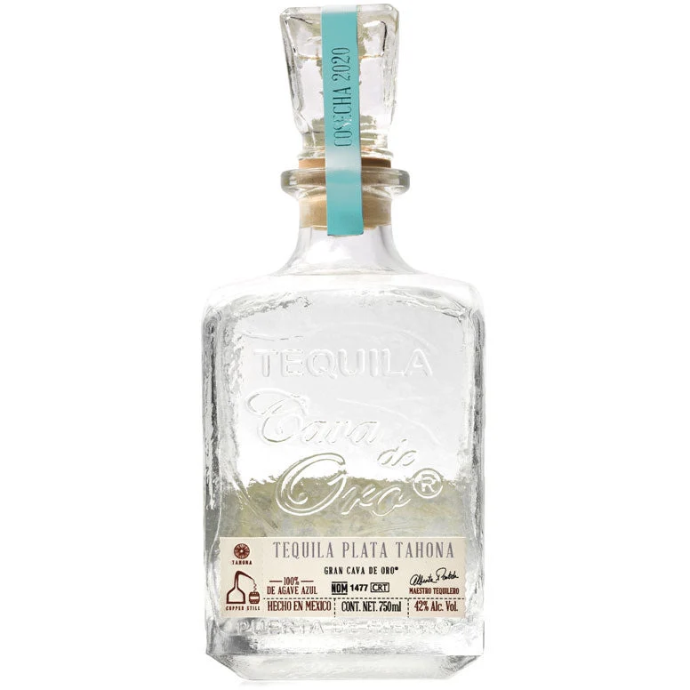 Cava De Oro Plata Tahona Tequila 750ml