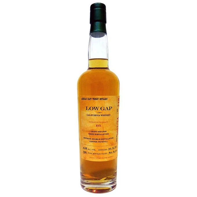 Low Gap Rye Whiskey