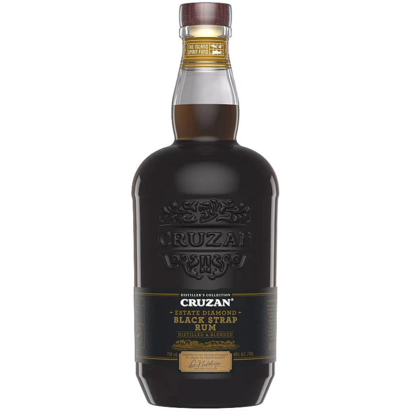 Cruzan Estate Diamond Black Strap Rum 750 ml