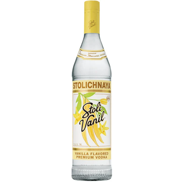 Stolichnaya Vanil Flavored Premium Vodka 75 Proof