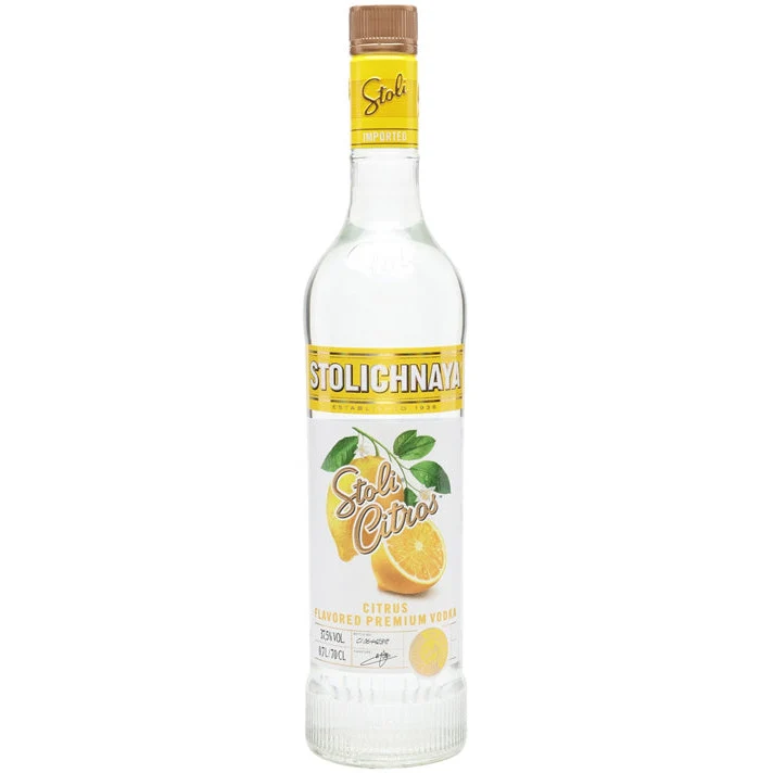 Stolichnaya Citros Flavored Premium Vodka