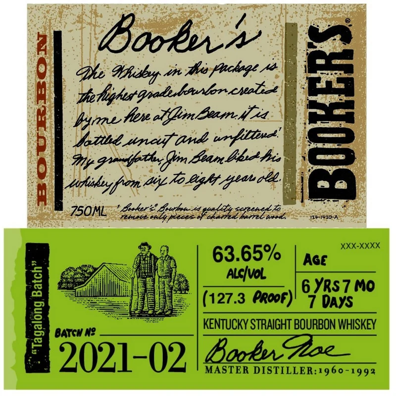 Booker's Bourbon Batch 2021-02 "Tagalong Batch"
