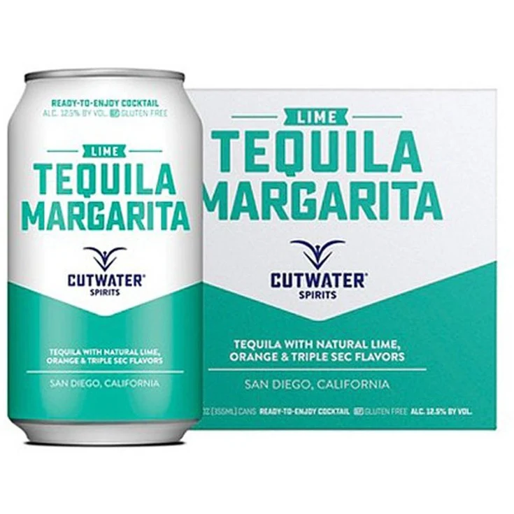 Cutwater Tequila Lime Margarita Canned Cocktail