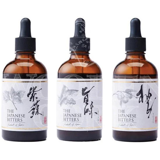 The Japanese Bitters Co. Umami & Yuzu & Shiso Bitters Bundle