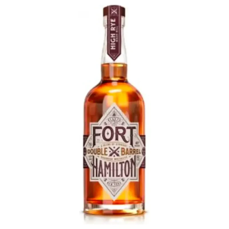 Fort Hamilton Double Barrel Bourbon Whiskey