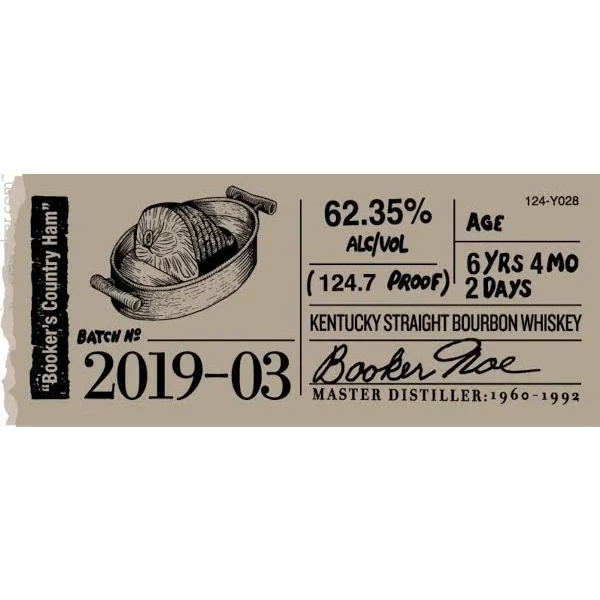 Booker's Bourbon Batch 2019-03 "Booker's Country Ham"