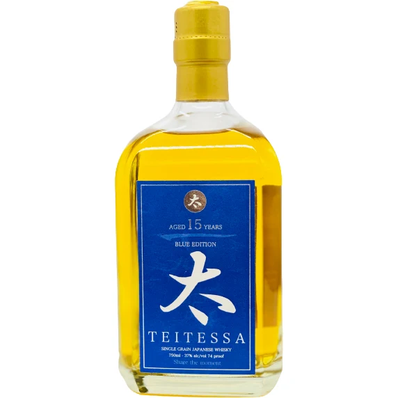Teitessa 15 Years Old Grain Japanese Whiskey Blue Edition