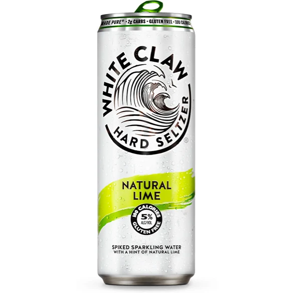 White Claw Hard Seltzer Natural Lime 6pk