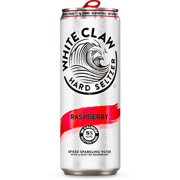 White Claw Hard Seltzer Raspberry 6pk