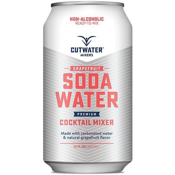 Cutwater Spirits Grapefruit Soda Water Mixer 4pk