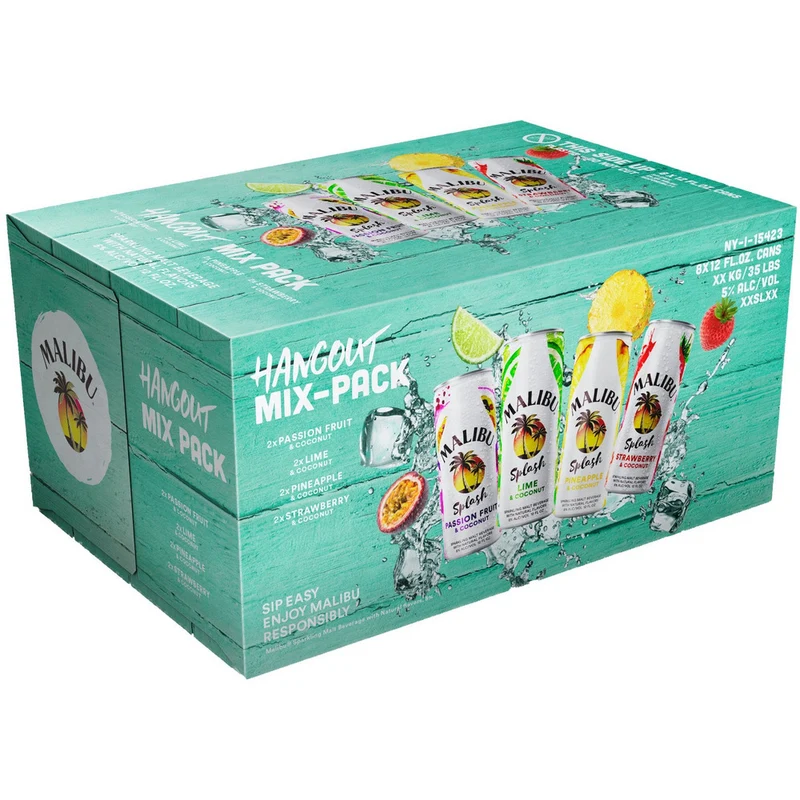 Malibu Splash Hangout Mix 8pk