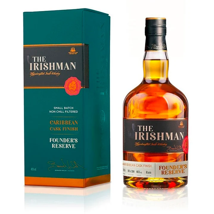 The Irishman Blended Irish Whiskey Caribbean Cask Finish Founder's Reserve