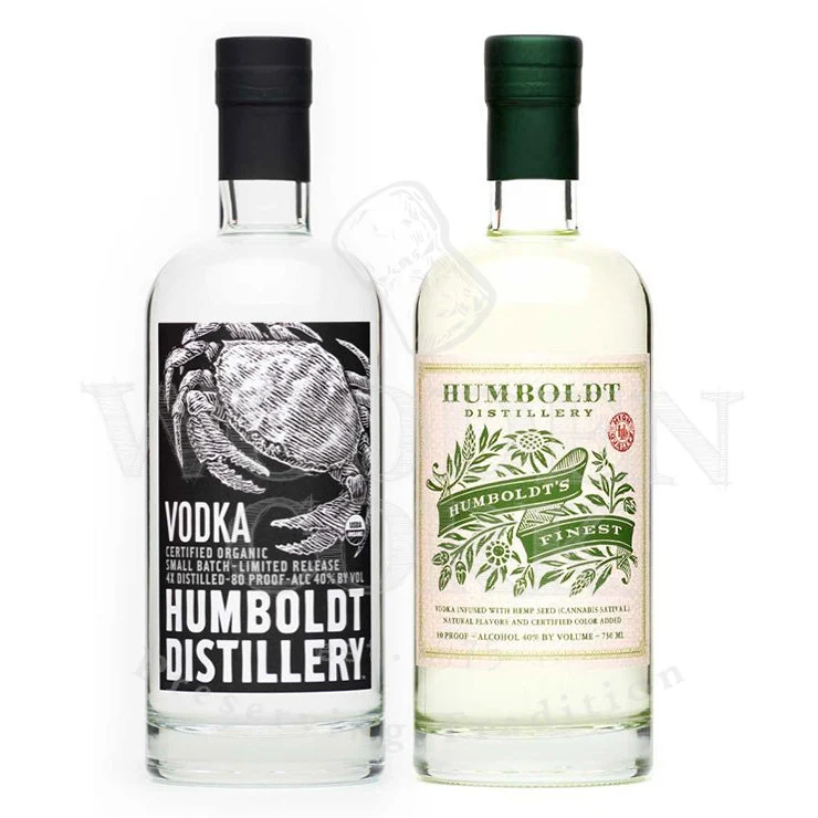 Humboldt Distillery Finest & Organic Vodka Bundle