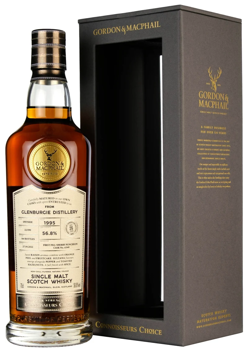 Glenburgie 1995-2022 | 26 Year Old Gordon & MacPhail Connoisseurs Choice Single Cask 6349