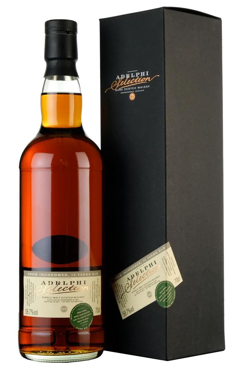 Inchgower 2007-2021 | 13 Year Old Adelphi Selection Single Cask 800651