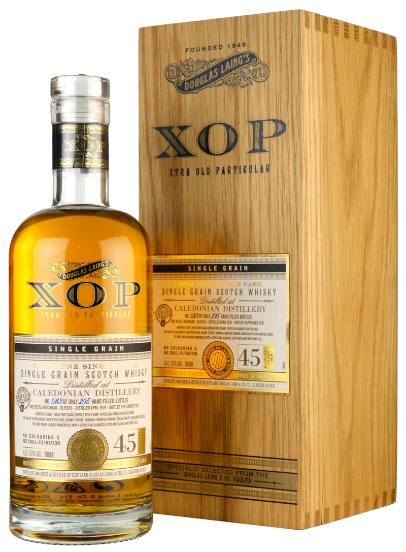 Caledonian 1976-2021 | 45 Year Old Douglas Laing XOP Single Cask DL15243