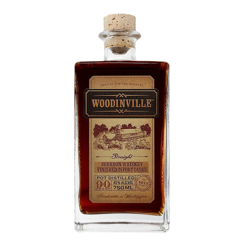 Woodinville Straight Bourbon Whiskey Finished In Port Casks