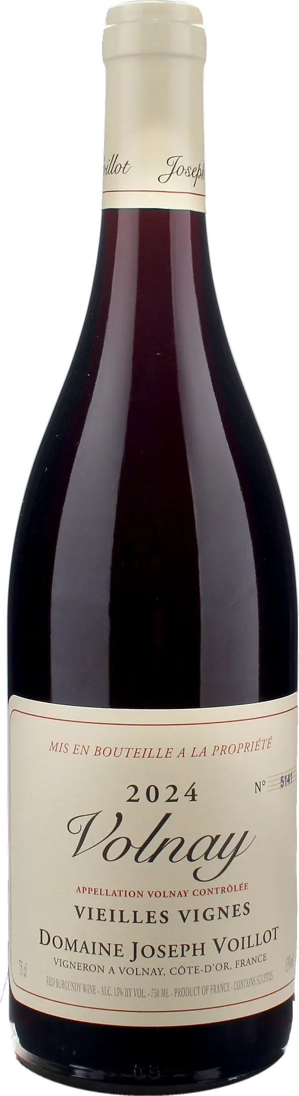 Domaine Joseph Voillot Volnay Vieilles Vignes 2024