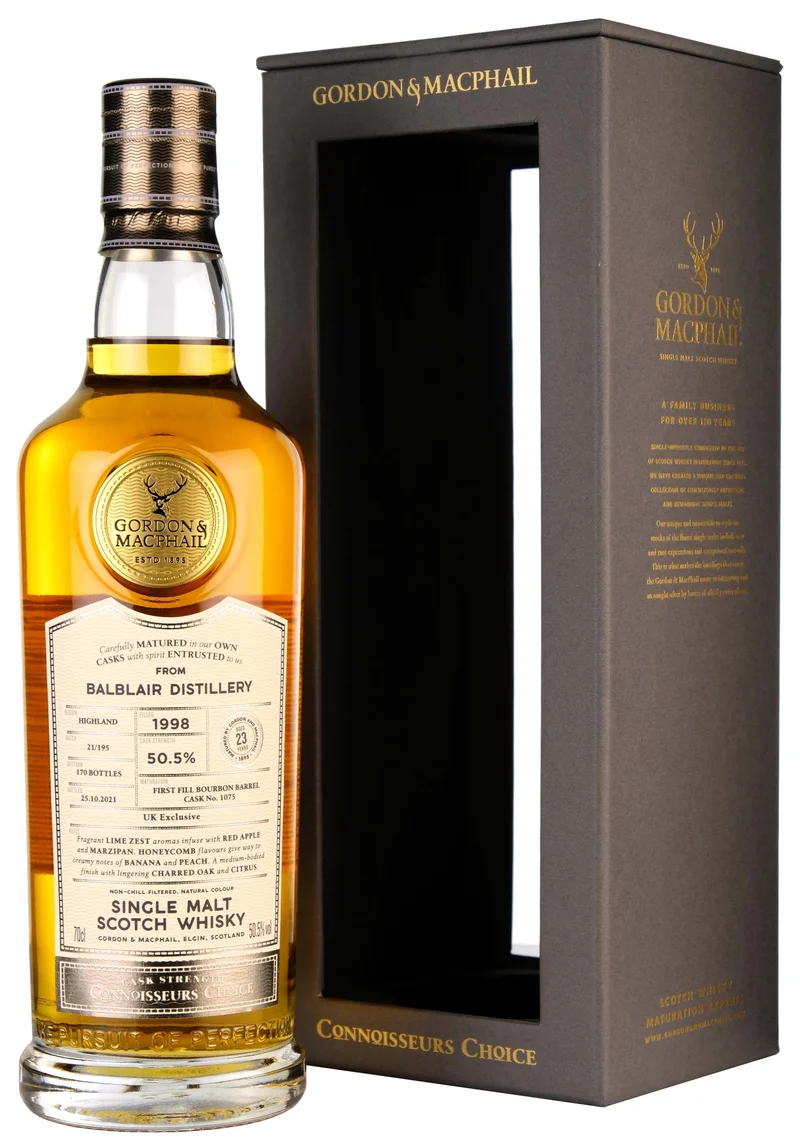 Balblair 1998-2021 | 23 Year Old Gordon & MacPhail Connoisseurs Choice Single Cask 1075