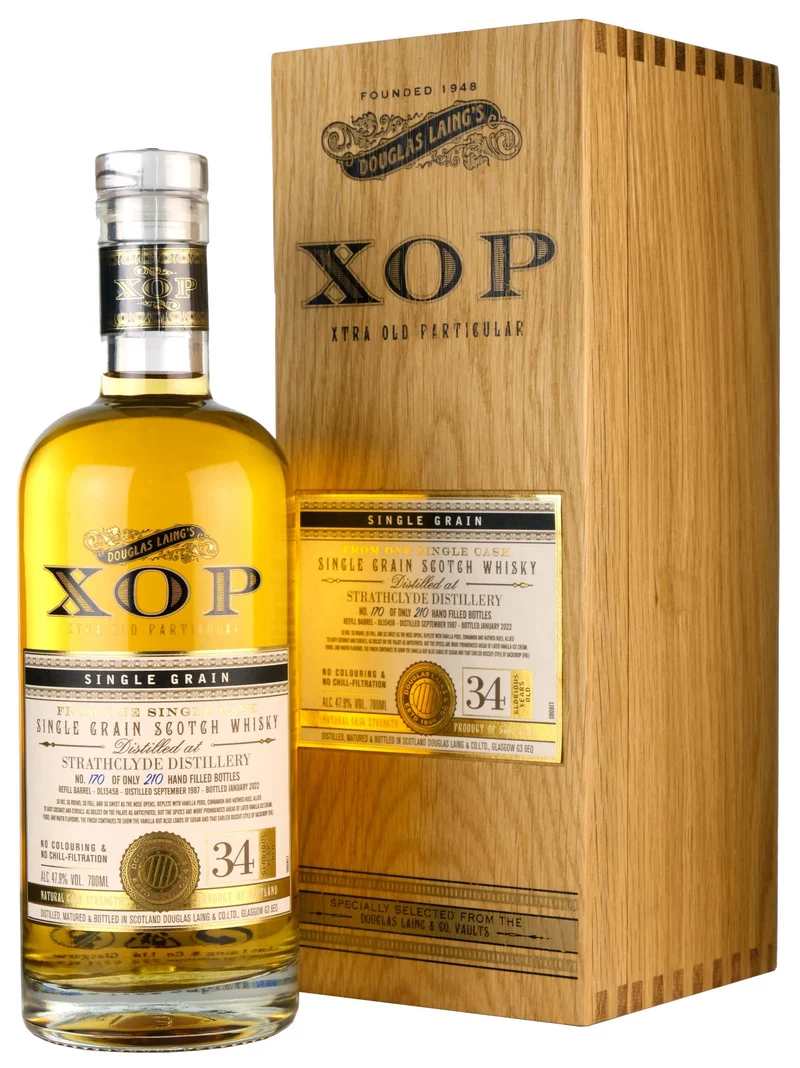 Strathclyde 1987-2022 | 34 Year Old Douglas Laing XOP Single Cask DL15458