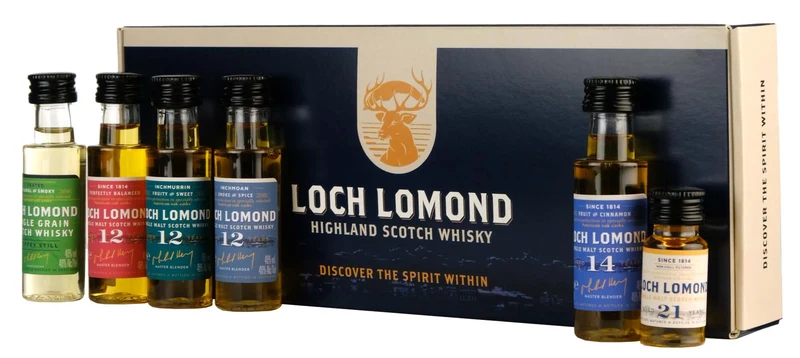Loch Lomond Distillery | Whisky Miniature Gift Set