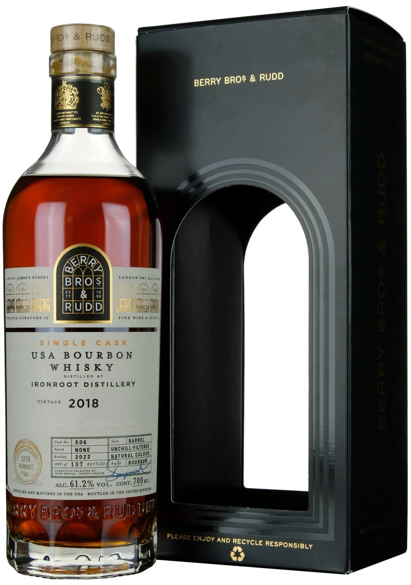 Ironroot 2018-2022 | 4 Year Old Berry Bros Cask Single Cask 506