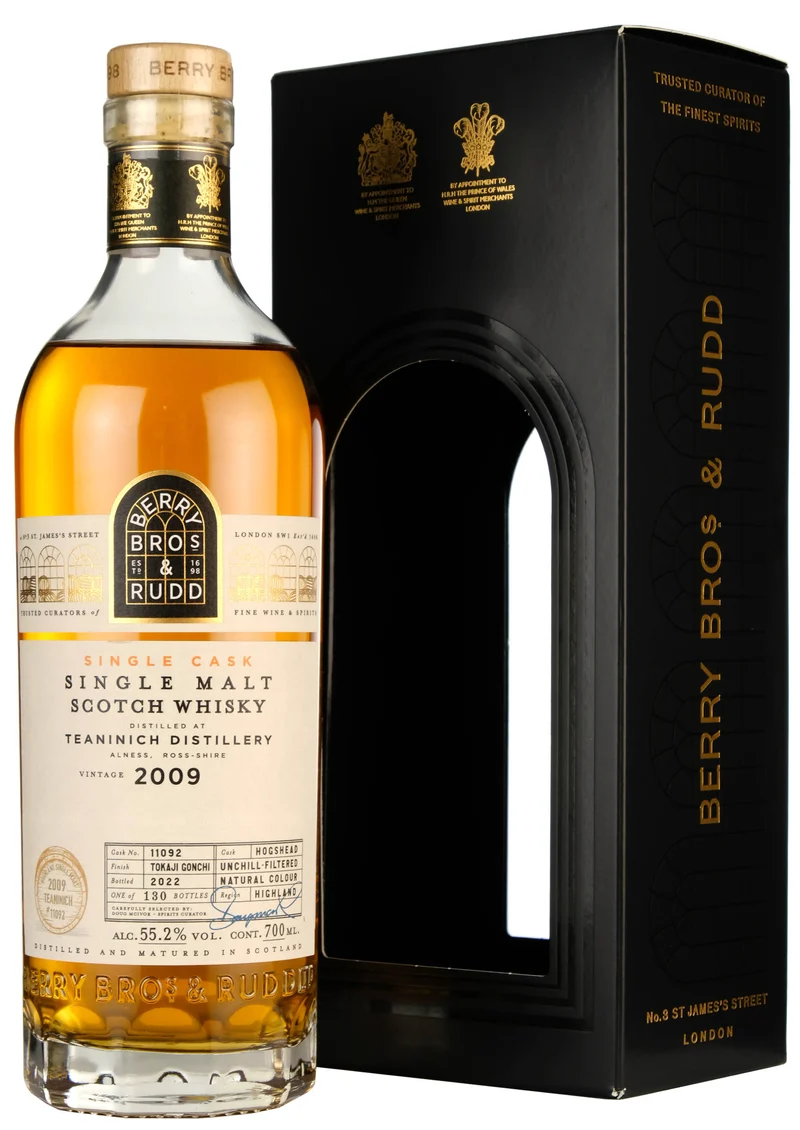 Teaninich 2009-2022 | 13 Year Old Berry Bros & Rudd Single Cask 11092 | Tokaji Finish