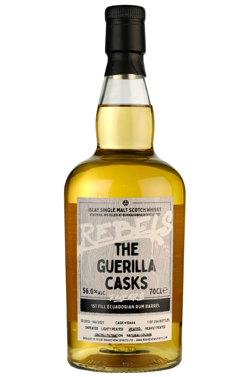 Staoisha (Bunnahabhain) 2013-2021 | 7 Year Old Brave New Spirits Rebels The Guerilla Casks Single Cask 10444
