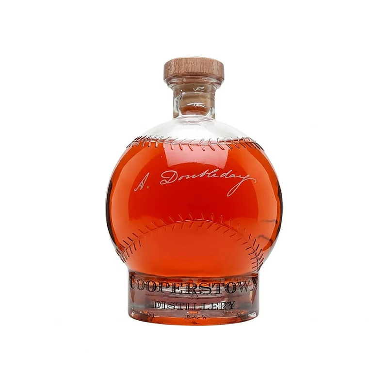 Cooperstown Doubleday Baseball Bourbon Whiskey
