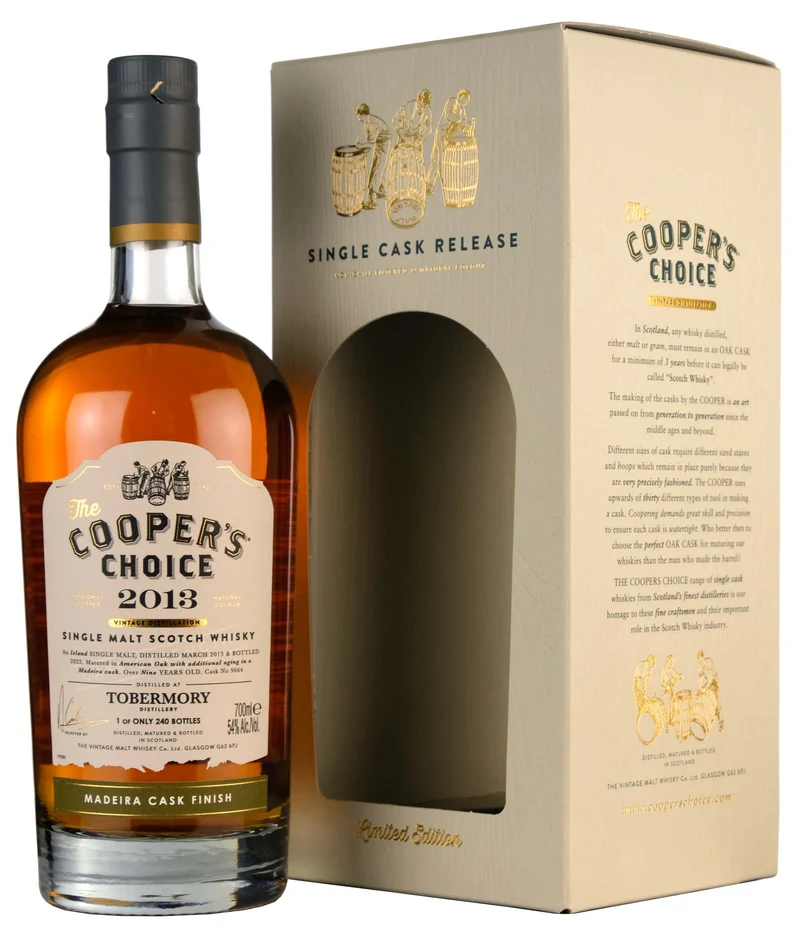 Tobermory 2013-2022 | 9 Year Old Cooper's Choice Single Cask 9664