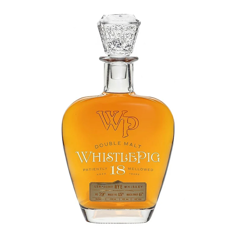 WhistlePig 18 Year Double Malt Rye Whiskey