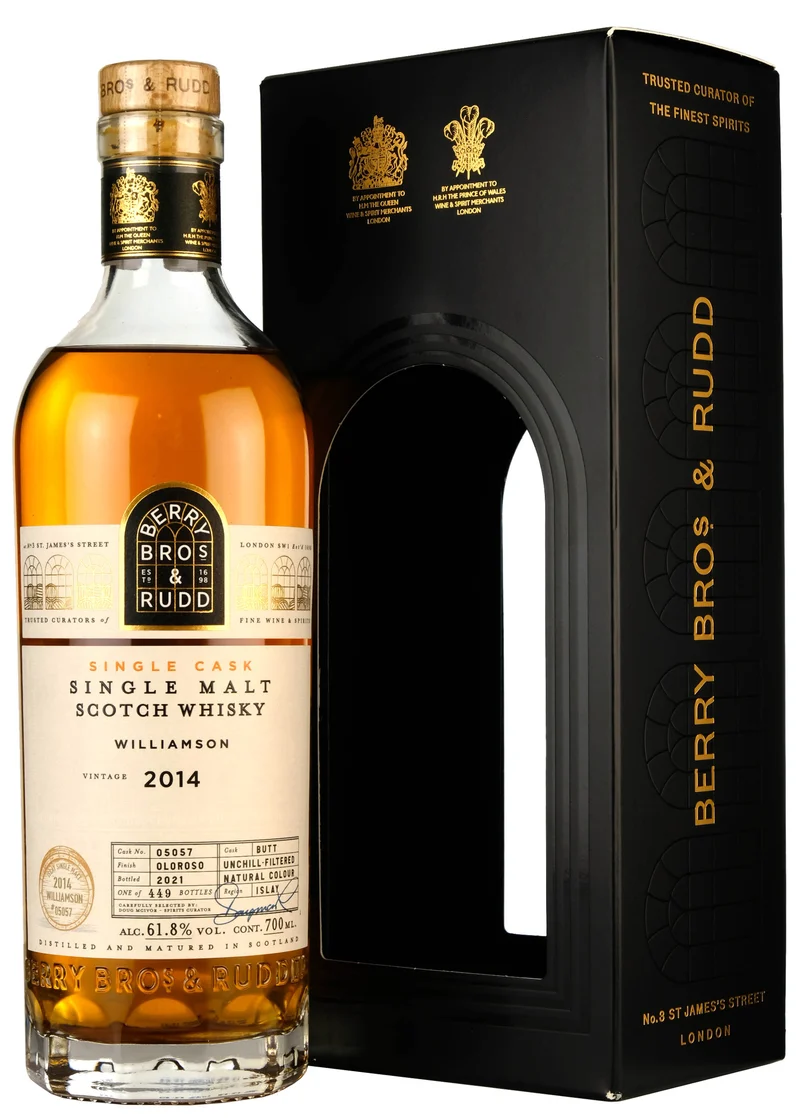 Williamson 2014-2021 | 7 Year Old Berry Bros & Rudd Single Cask 05057