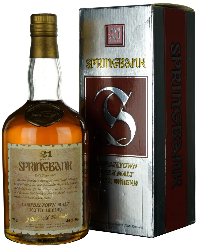 Springbank 21 Year Old Archibald Mitchell Circa 1990