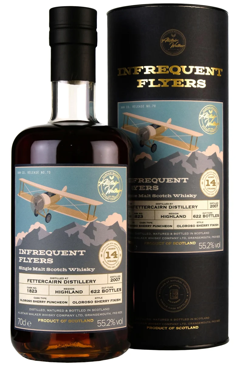 Fettercairn 2007-2022 | 14 Year Old Infrequent Flyers Single Cask 1823