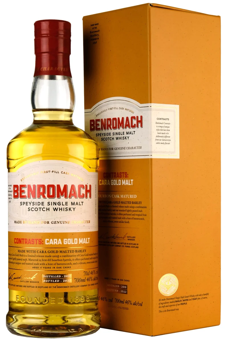 Benromach 2010-2022 Contrasts Cara Gold Malt