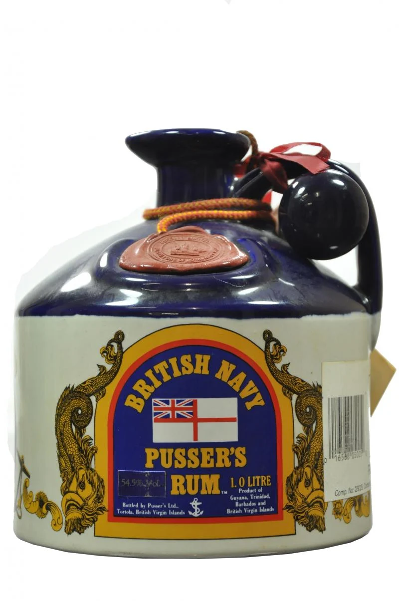 Pussers Rum Ceramic Decanter 1 Litre