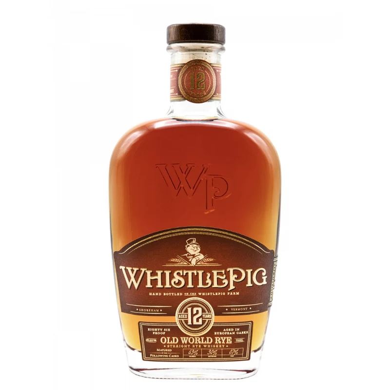 WhistlePig 12 Year World Rye Whiskey