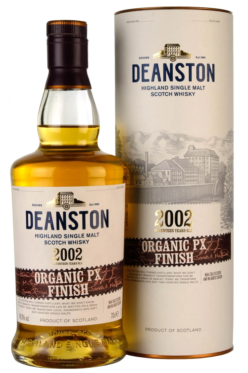 Deanston 2002 17 Year Old Organic PX Finish