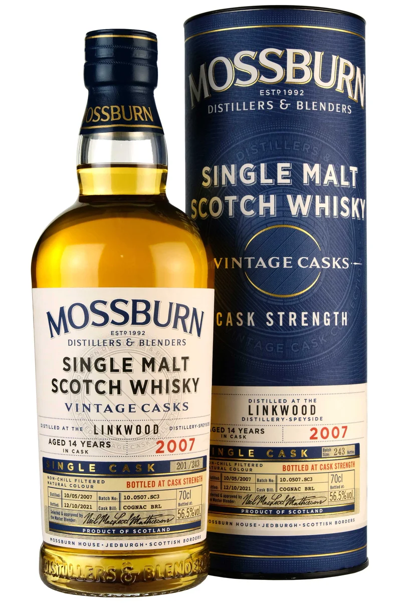 Linkwood 2007-2021 | 14 Year Old | Mossburn Vintage Casks